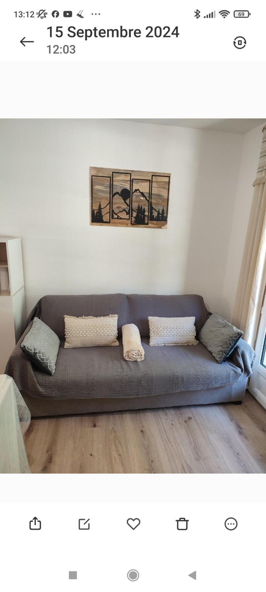 Charmant Appartement 4 Pers,Vue Montagne Avec Parking Prive Et Balcon Cauterets Exterior foto